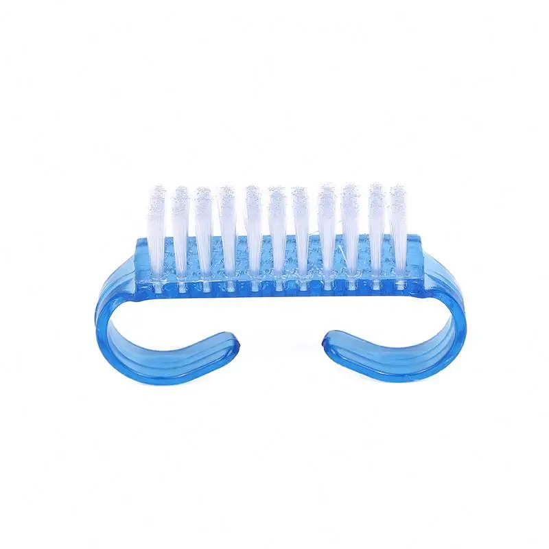 wholesale mini Nail brush manicure tools plastic horn brush small sheep horn brush manufacturers directly supply