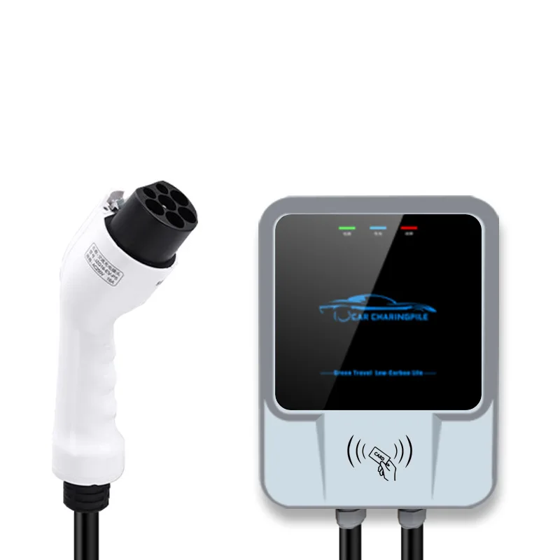 32a Wallbox 7kw Ev Charger Level 2 Wall-mounted Electric Car Ev Charging Station