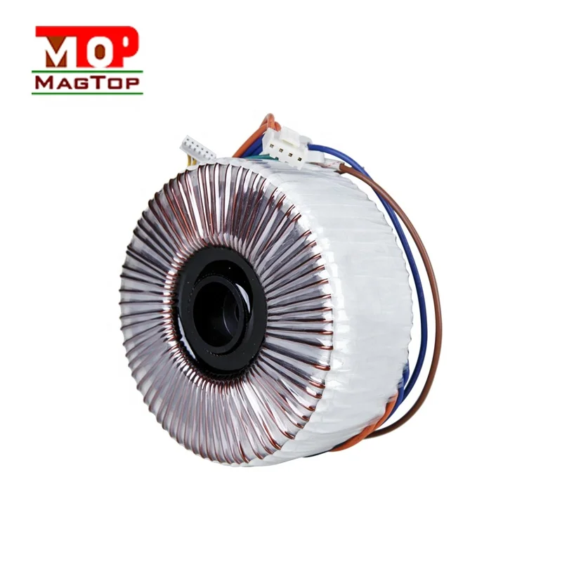 High frequency inverter 50 0 50V toroidal transformer for audio amplifiers