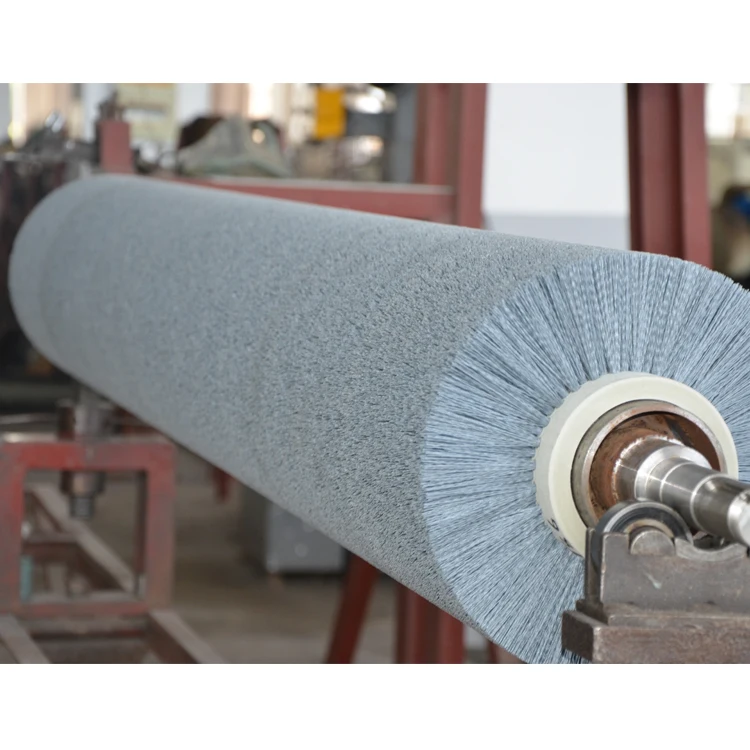 Brush sueding roller for  fabrics brushing machine