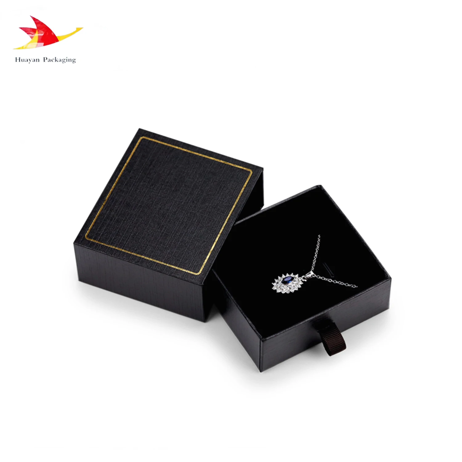 Custom Logo Luxury Rigid Sliding Packaging Drawer Gift Box For Jewelry/Clothing/Cosmetics