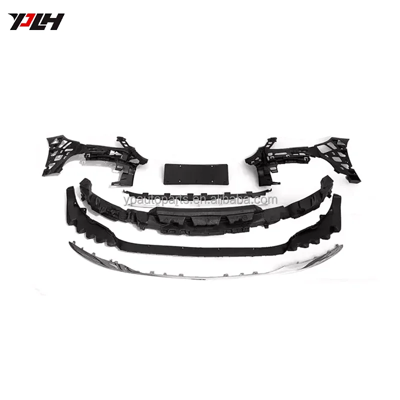 May Style Bodykit Facelift For Mercedes-Benz S Class W222 2014-2018 S680 Front and Rear Bumper Grille without ACC