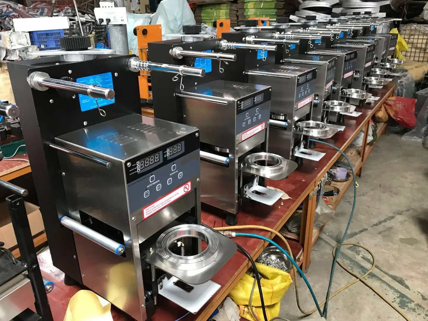 Manual Type Sealing Machine Automatic Cup Sealing Machine