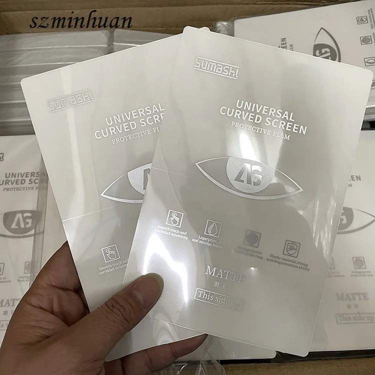 Self-healing Hydrogel Nano TPU Film Material For Plotter Phone Sheet Back Skin For Cutter Machine