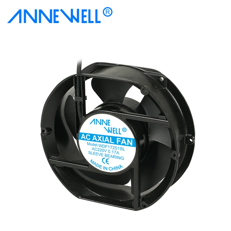 6 inch 172 mm 17250 AC 220 v Temperature Controlled Exhaust Cooling Fan Ball Bearing Industrial Axial Flow Ventilation Motor Fan