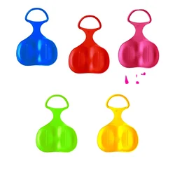 Children and adults universal plastic small ski piece lightweight compact portable for skiing sand skating grass multifunction