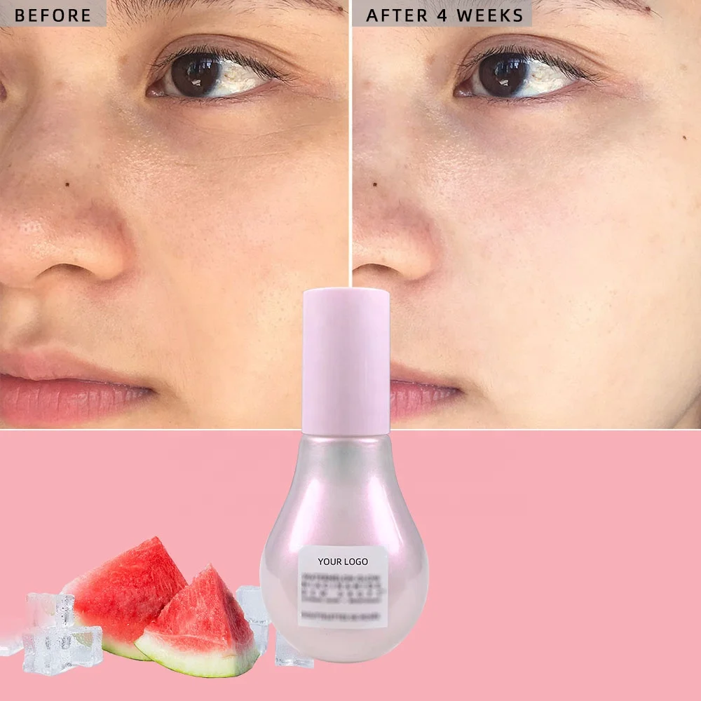 Private label Glow Skin Care  Recipe  Watermelon Glow Niacinamide Dew Face Serum Dark Spot Remover