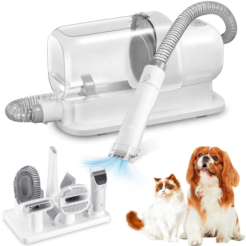 Professional Proven Grooming Tools Pet Vacuum Suction Vacuum Shedding Grooming Kit
