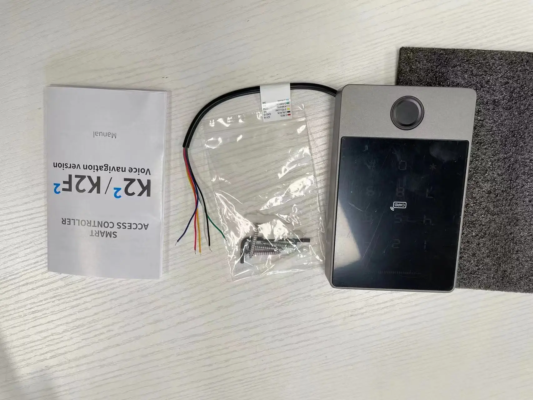 Уличная водонепроницаемая система контроля доступа к двери с Bluetooth, биометрическая Wi-Fi клавиатура с контролем доступа по отпечатку пальца, с приложением TTLock