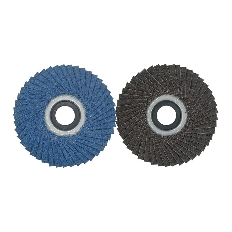 115mm Professional Zirconia Abrasive Tools High Efficient 4 1/2 Flexible  Flap Disc
