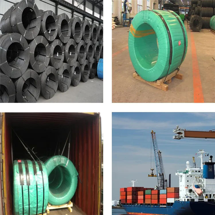 High Strength PC Strand ASTM A416 15.24mm