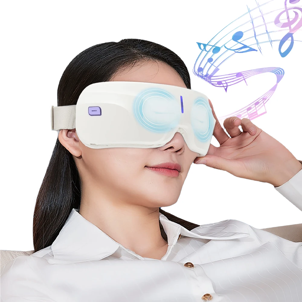 Oem Eyes Massage Air Pressure Heating Soothing Eye Massager For Anti Aging