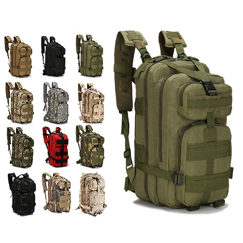 Walking Zipper Emt Responder Admin Black Molle System Rucksack Bags Tactical Backpack No Shipping Fee 25L-30L