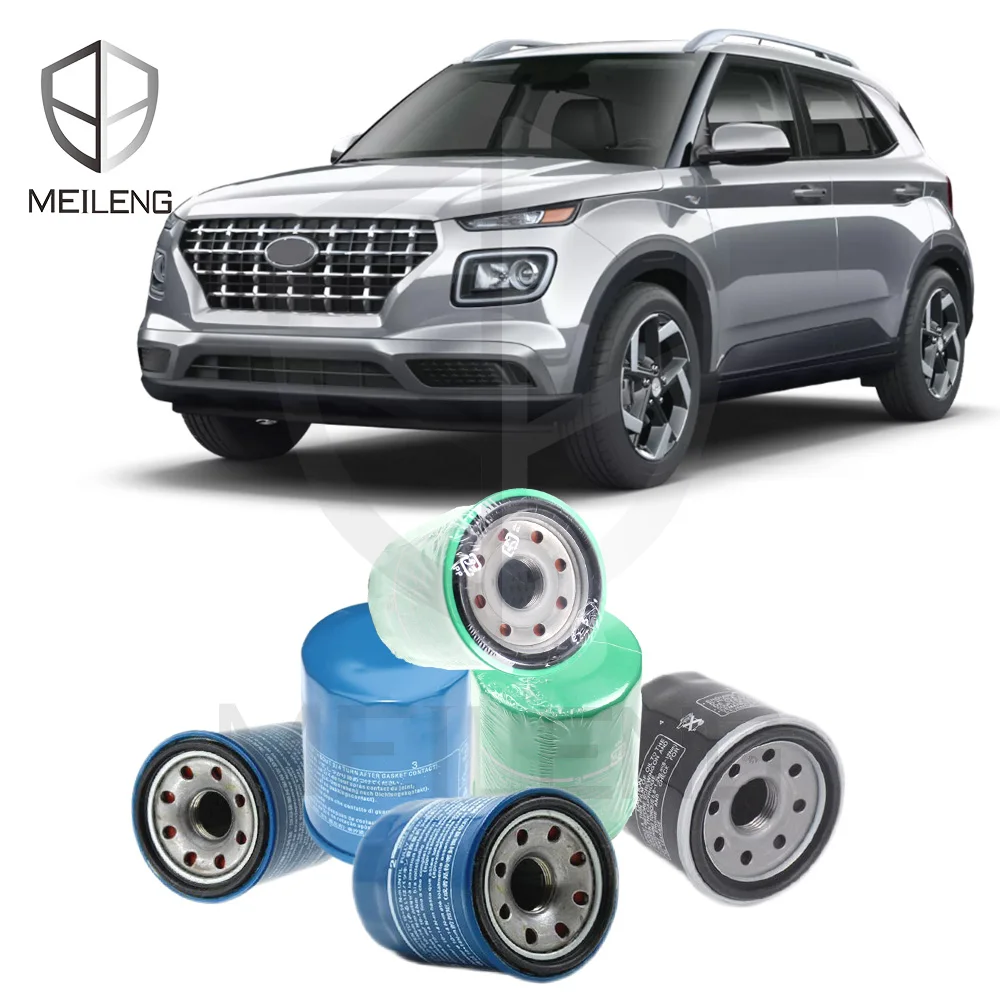 MEILENG Cost-Effective Auto Engine systems Car Filtros de aceite For All Honda Hyundai Nissan Toyota Engine parts Oil filter