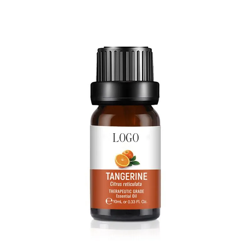 Superior Quality Tangerine Plant Aromatherapy Single Recipe Essential Oil Tangerine10ML Humidifier Aroma Diffuser Essential Oil
