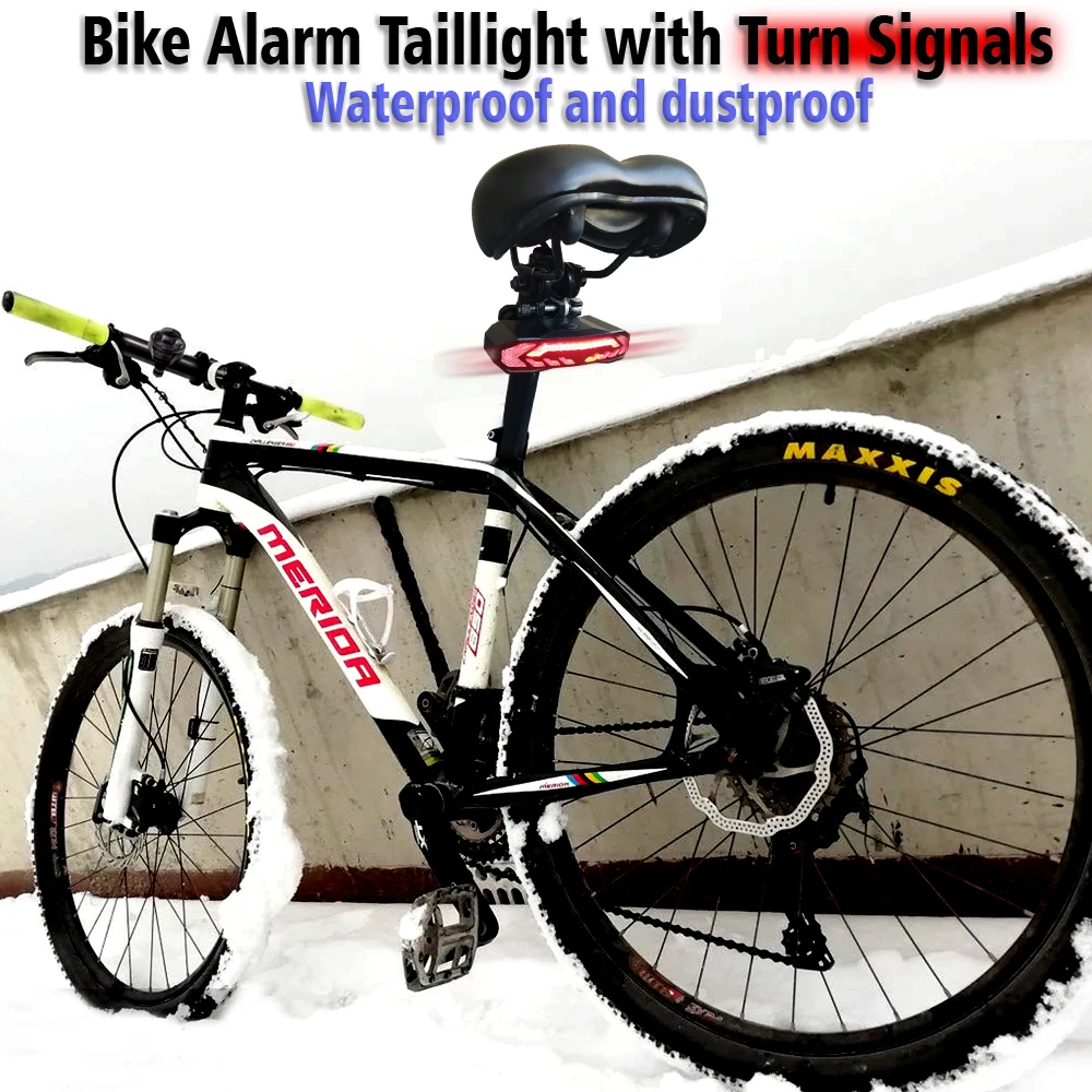 IP65 Waterproof LED Bike Light for Small Cycling Electric Bicycles Quality Battery Operated Rear Lights Safety Features