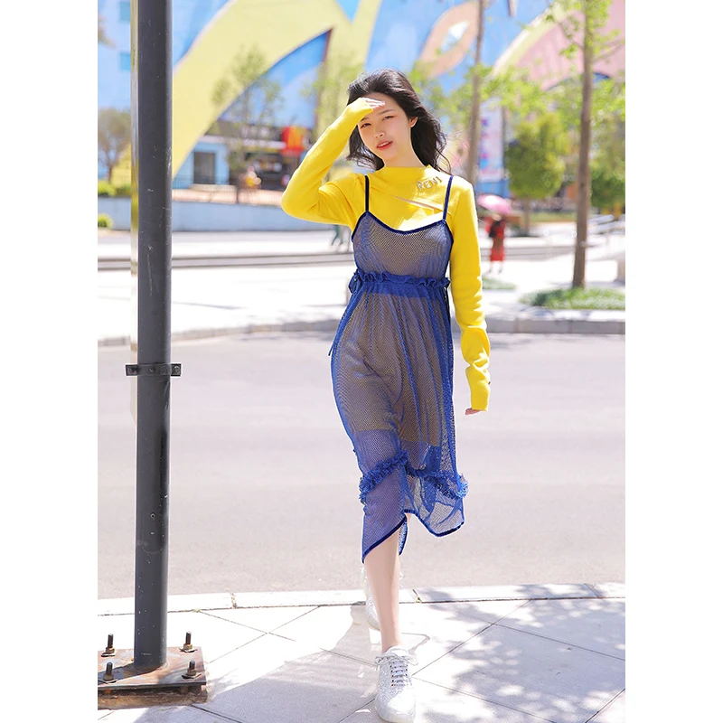 
Hot wholesale high quality polyester fiber ladies long skirts fashion ladies dresses 
