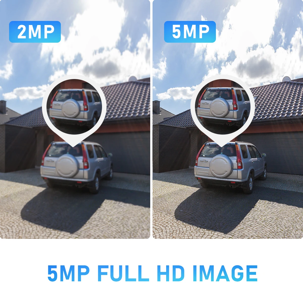 Камера видеонаблюдения JideTech H.265, 5 Мп