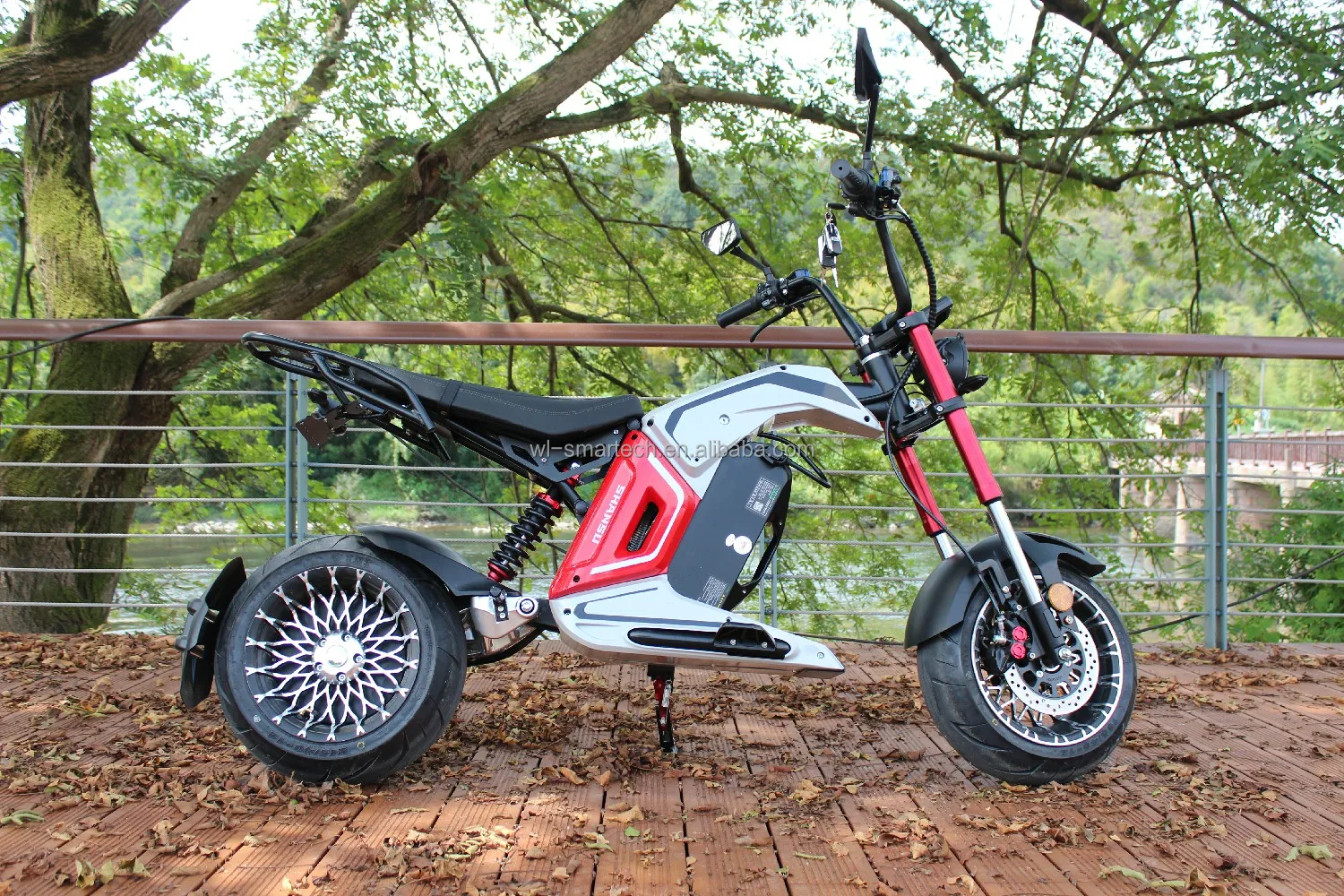4000W 60V 40AH removable battery fat tire electric scooter citycoco for adult electric motorcycle