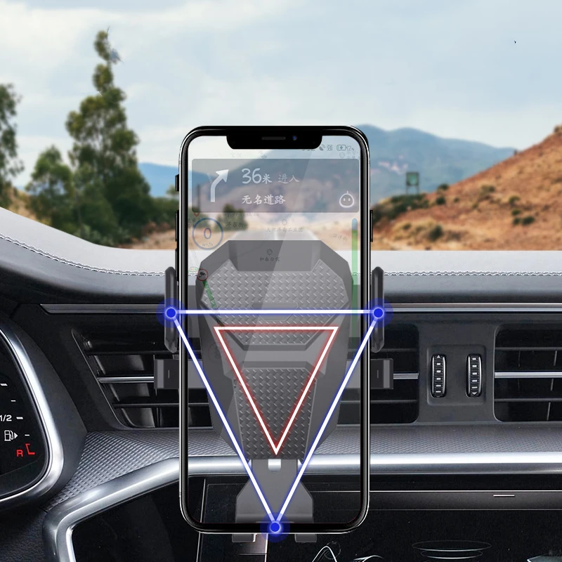 Premium Long arm dashboard Windscreen Metal plate mini Magnet cup Car Phone holder