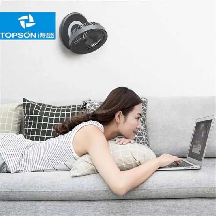 USB portable rechargeable desktop air circulator fan