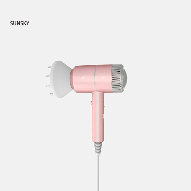 Factory Wholesale 2000W High Power Travel Foldable Portable Hand Hair Dryer High Speed Two Heats Three Speeds Hair Blower Dry