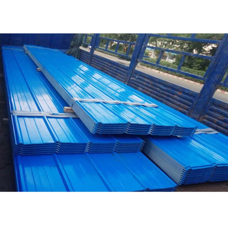 Corrugated steel color tiles RAL color number available Matte glass