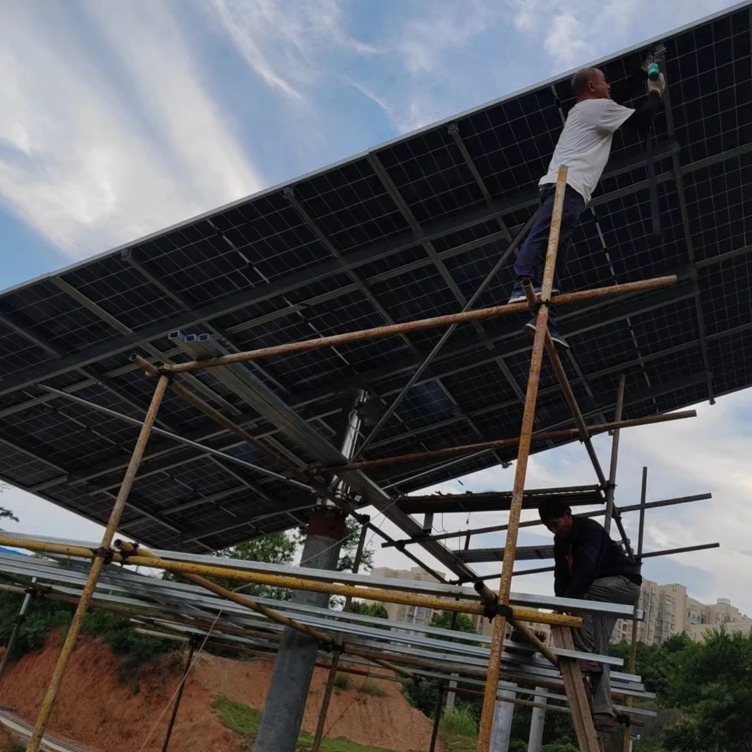 Solar panel mounting bracket follow sun Solar Tracker Stand for Sun Tracking System