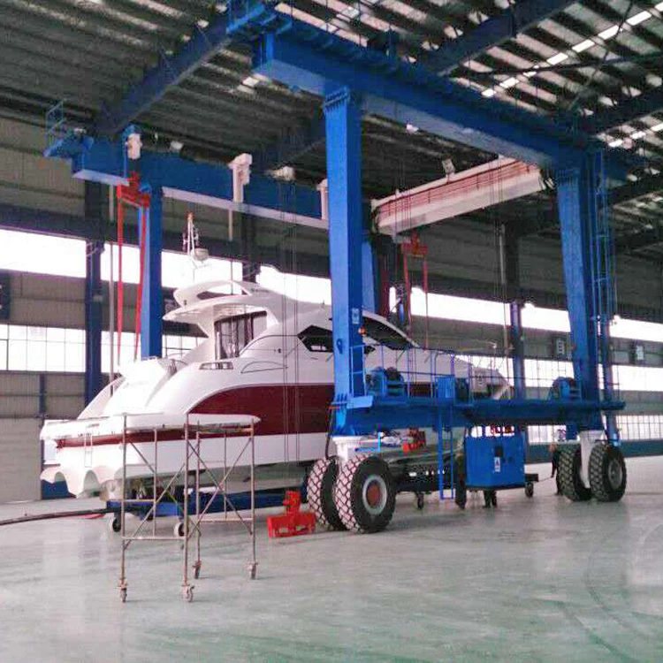 10ton Best Price Electric Double Girder Yacht Lifting Crane