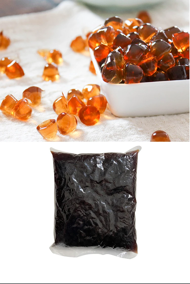 Beverage Snack U Chewy Q-Bomb Home Diy Drinking Sweet Dessert Milk Bubble Tea Konjac Konjak Konnyak Jelli Jelly