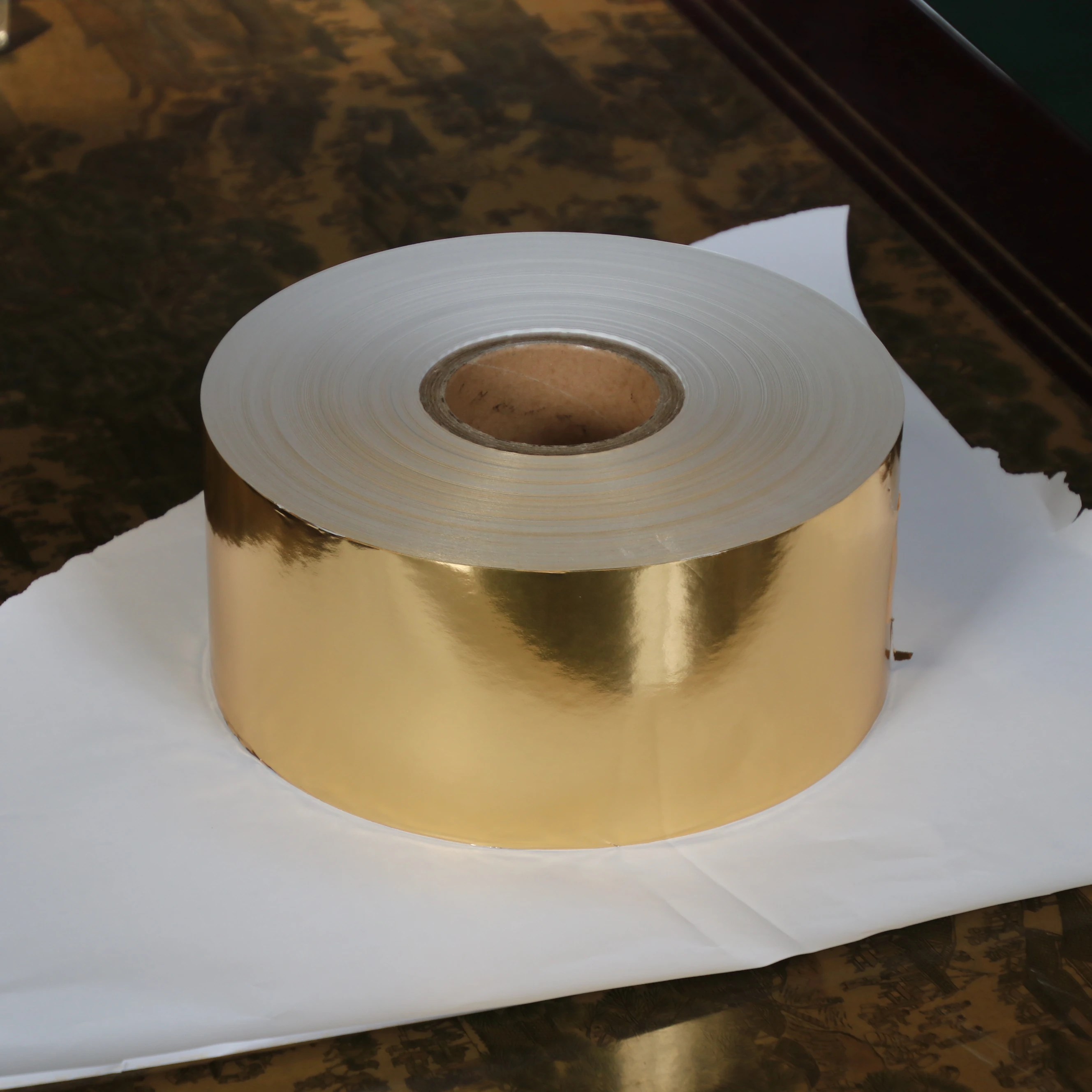 
glossy gold/silver cigarette inner liner paper with factory price 