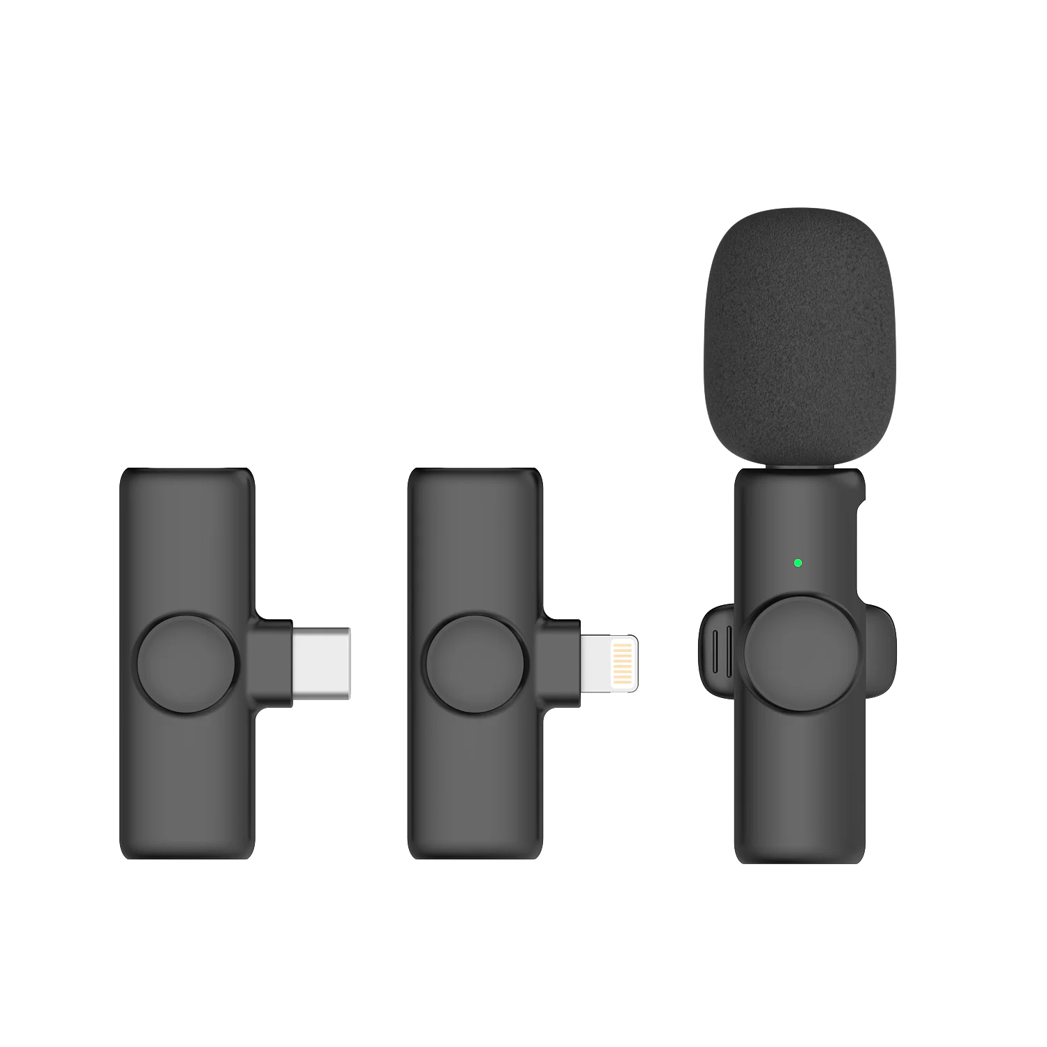 Wireless Microphone MINI Gaming Lapel Microphone Karaoke Speaker MIC Cell Phone Gamer Microphone