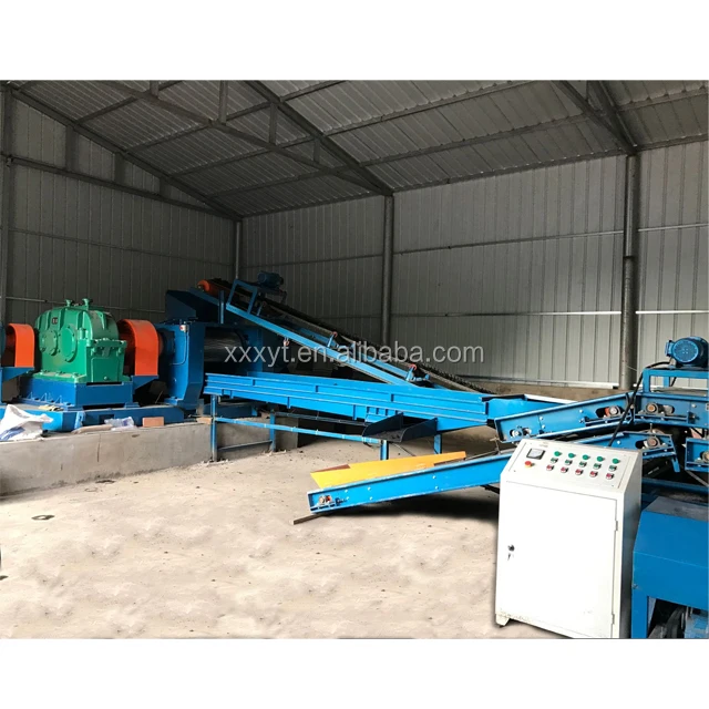Scrap tyre recycling plant / tire recycling line in making rubber crumb
