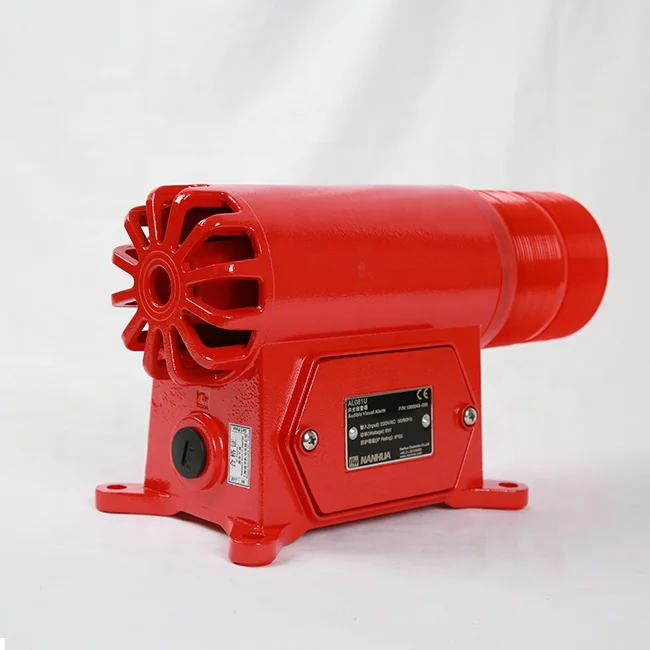 Outdoor siren and LED warning Light