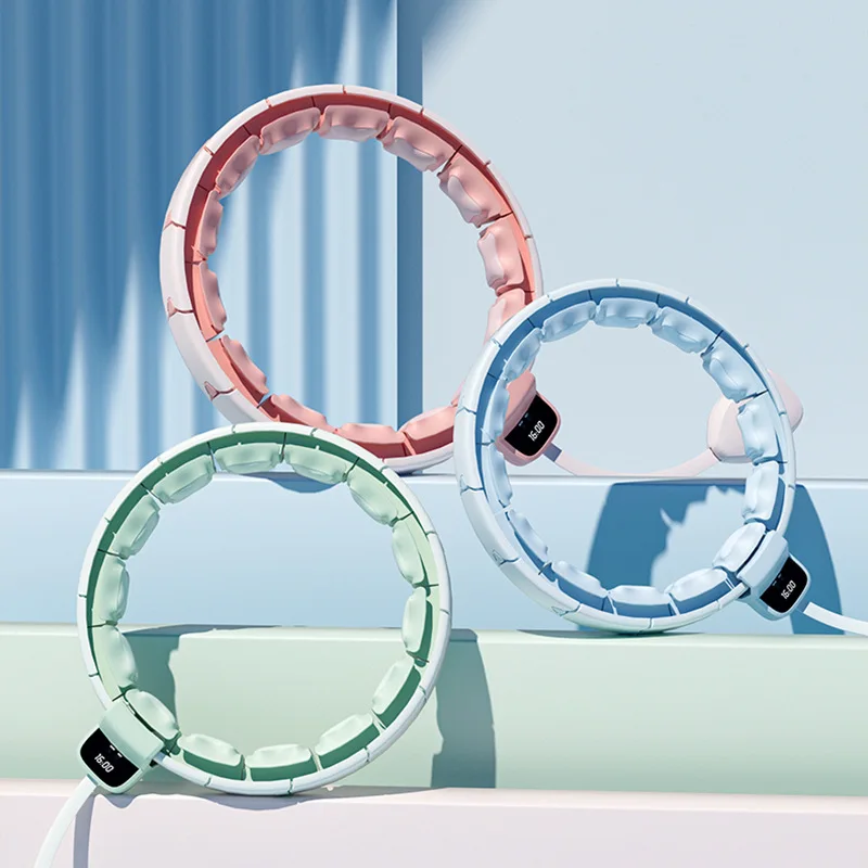 SD Manufacturer Detachable smart hoola fitness hoops gym equipment sports workout exercise weight loss hula ring hoop