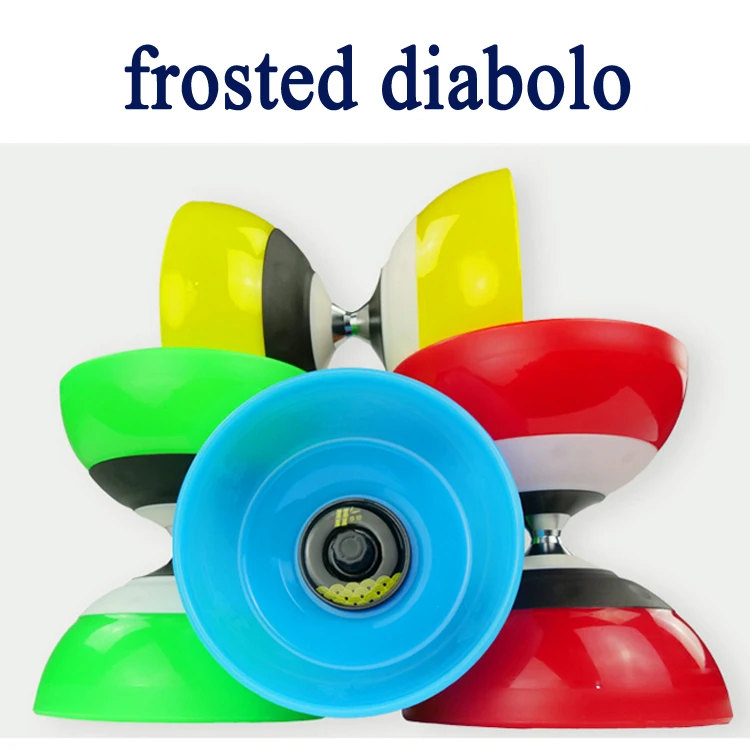 
newest frosted edge TPU 3 bearing diabolo chinese yoyo 