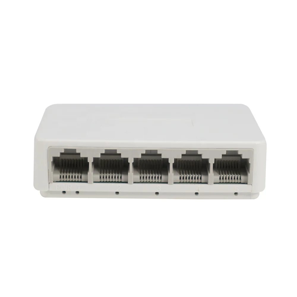 5 Port Gigabit Network Switch 10/100 / 1000Mbps Ethernet Switch Adapter Fast RJ45 Ethernet Switcher LAN Switching Hub