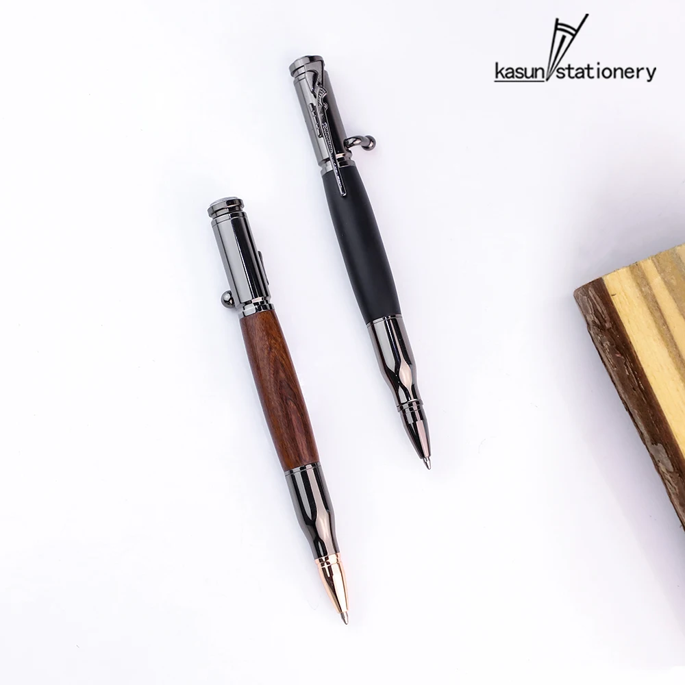 Top Luxury High Quality Metal Ball Pen Novelty Design Gun Pen for Exqusitive Gift