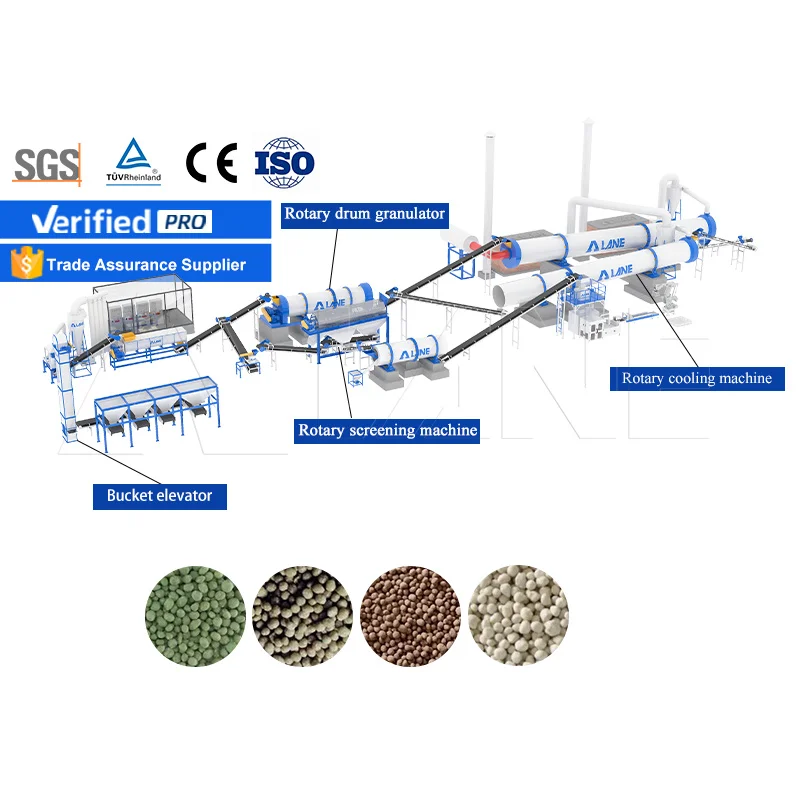 LANE 15-30T/H Sop Fertilizer Bb Compound Fertilizer Production Line Fertilizer Bone Fish Production Line