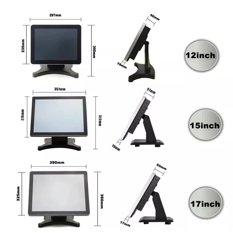 Window7 All One Touch Monitor Waterproof Screen 2020 System Machine Cash Register Pos Terminal