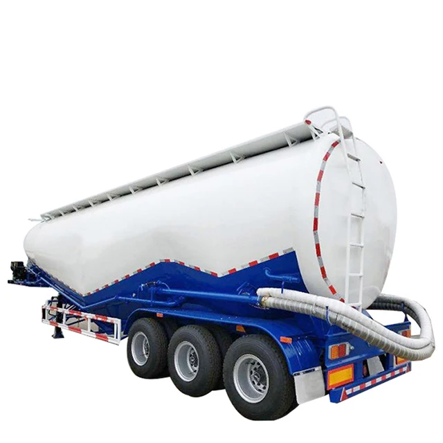 60 CBM 75 Ton Semi Trailer Cement Silo For Africa Market