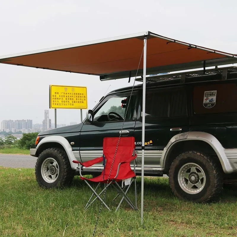 factory supply for car sunproof waterproof side awning roof tent 4x4 Side Awning 1.6m
