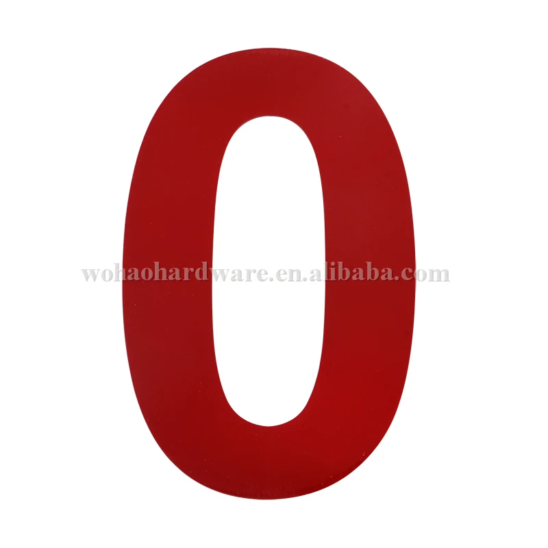 
Best selling 3d stainless steel digital house number 