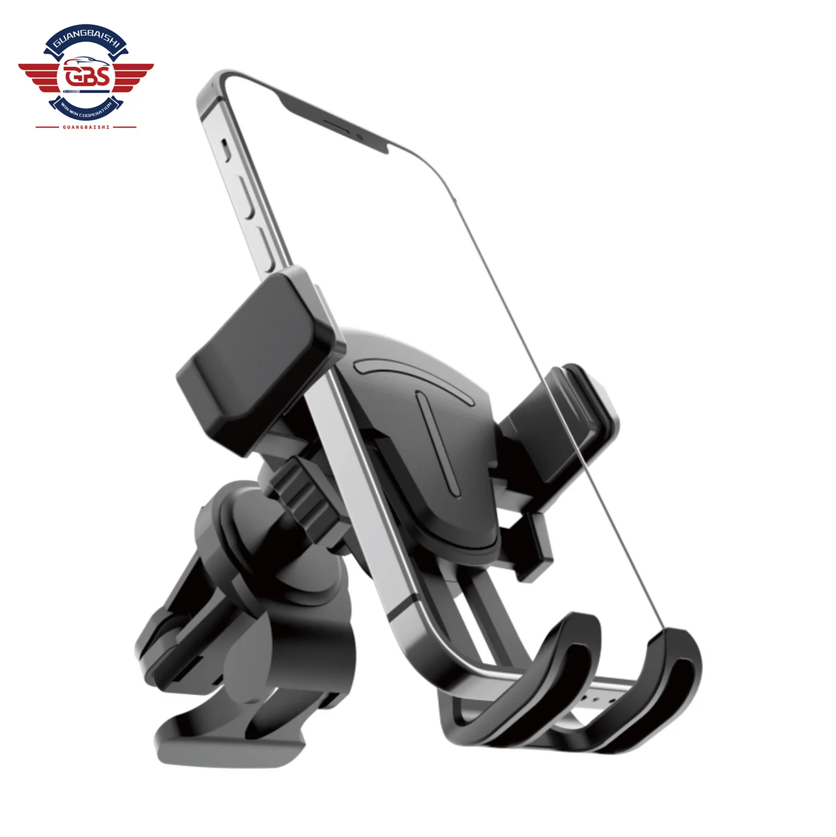 2022New  HL-028 Support GPS Automatic Lock Air Outlet Mobile  Phone Holder For Car