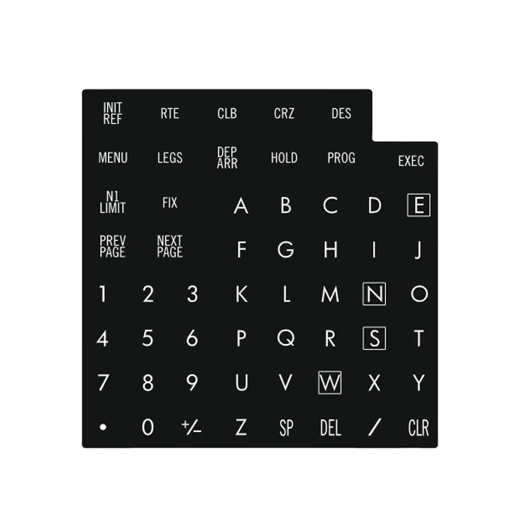 
laser etching silicone keypad for cdu_keypad_Pro V043 