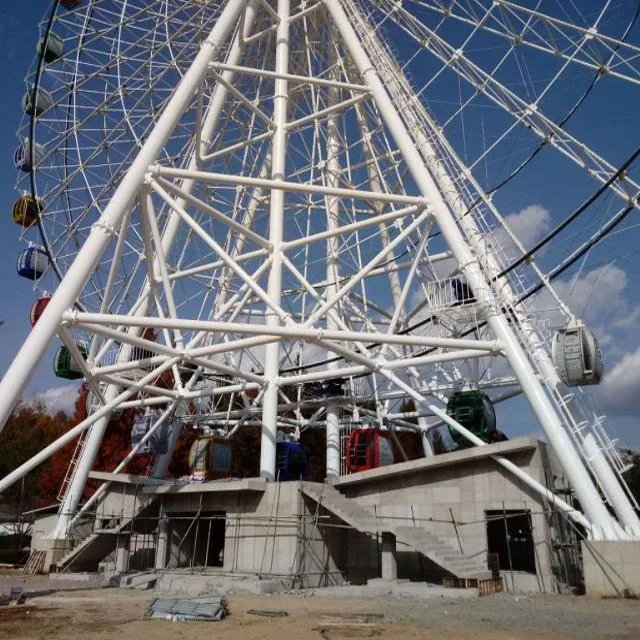 Outdoor Park Equipment 65m Big Ferris Wheel For Sale