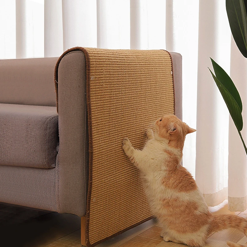Hot Sales Customize Size Natural Environmental Protection Cat Scratch Mat