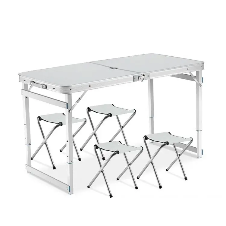 
Easy carrying aluminum outdoor folding work table 
