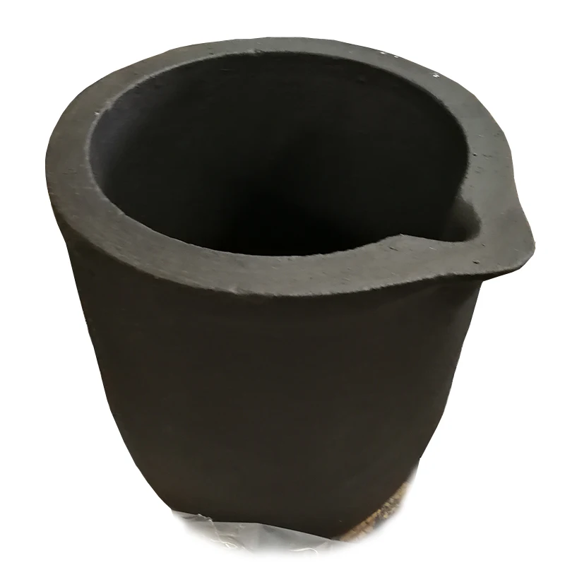 China graphite crucible Spouted Crucible Isostatic press Graphite Crucible