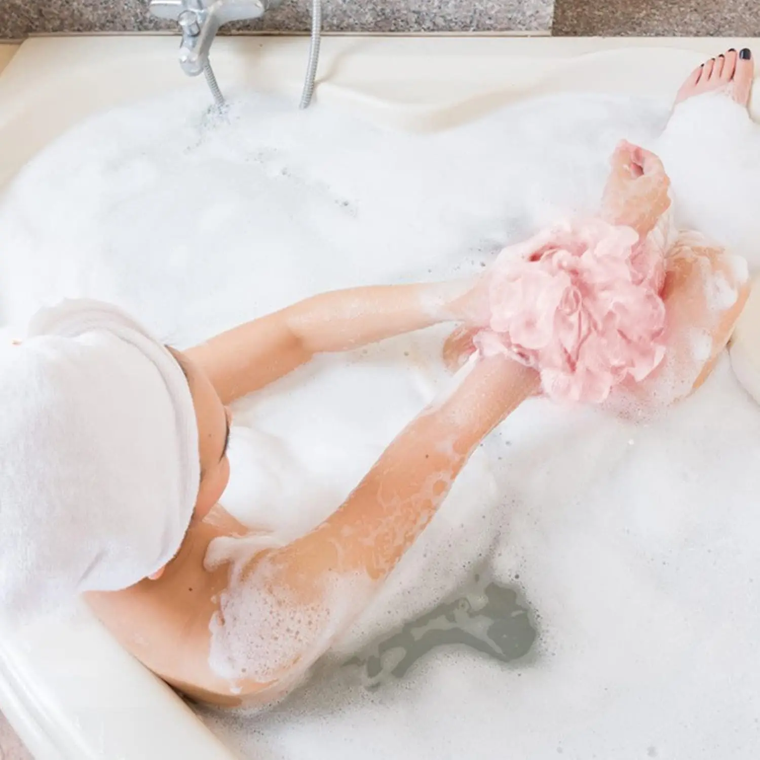 50g Mesh Balls Exfoliating and Skincare Removing Bath Sponge for Body Wash Scrubber Bathroom Cleaning Bathing Accessories